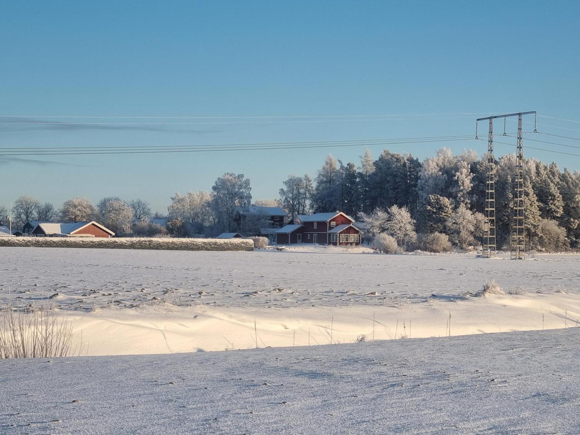 Saellinge House - Cozy Villa With Fireplace And Garden Close To Uppsala Exterior foto
